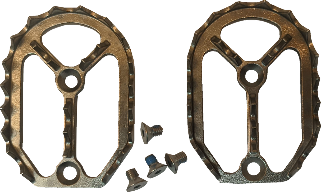 Qualifier Foot Rest - Teeth and Screws