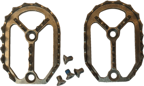 Qualifier Foot Rest - Teeth and Screws