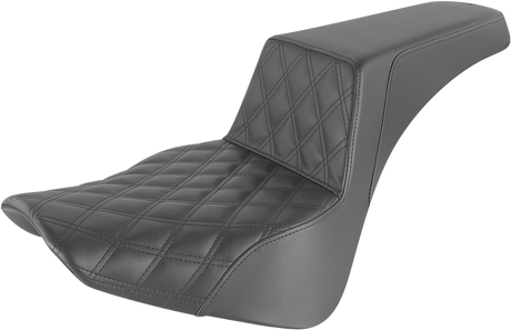 Step-Up Seat - Front Lattice Stitch - Black 2018 - 2020
