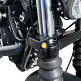 Turn Signal - 39 mm - Amber - Black