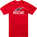 Ride 4.0 T-Shirt - Red/White/Black - 2XL