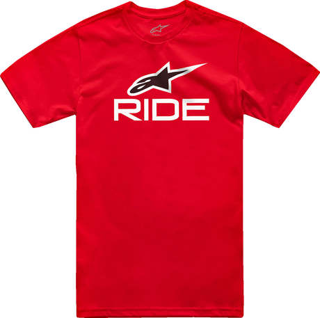 Ride 4.0 T-Shirt - Red/White/Black - Medium