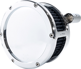 BA Air Cleaner Kit - Chrome with Black Filter - Twin Cam 1999 - 2017