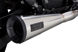 2-into-1 Upsweep Exhaust System - Brushed - Stainless Steel 2014 - 2022