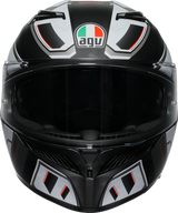 K3 Helmet - Rivia - Matte Black/White - XL
