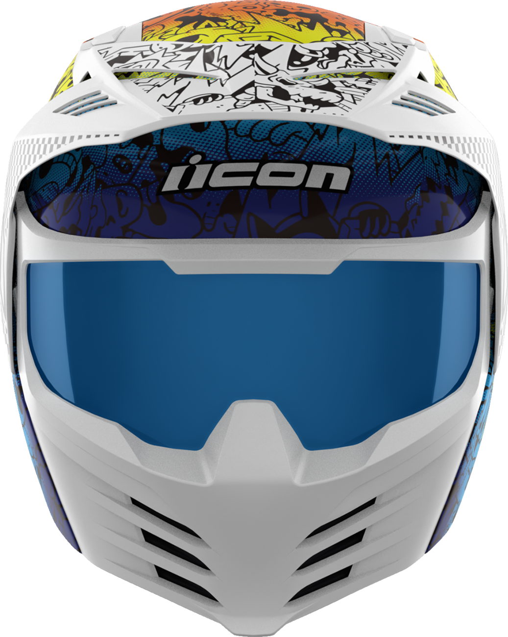 Elsinore™ Helmet - Doodle 3 - White - Small