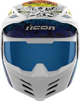 Elsinore™ Helmet - Doodle 3 - White - 3XL