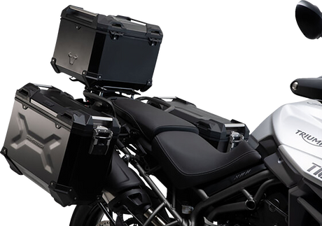 TRAX ADV Top Case System - Black - Triumph Tiger 800 \'10-\'19 2010 - 2019