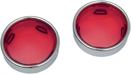 Lens w/Trim Ring - Red