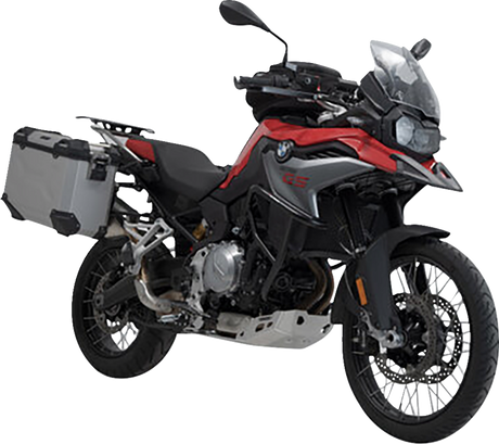 TRAX ADV Aluminum Case System - Silver - BMW F 750/800/850/900 GS \'18-\'24 2018 - 2024