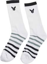 Crew Socks - White - Large/XL - 3 Pack