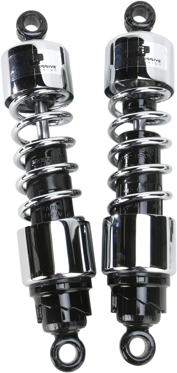Shocks - 412 Cruiser Series - Chrome - 12.5\" - Standard 2001 - 2016