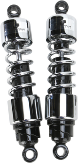 Shocks - 412 Cruiser Series - Chrome - 12.5\" - Standard 2001 - 2016