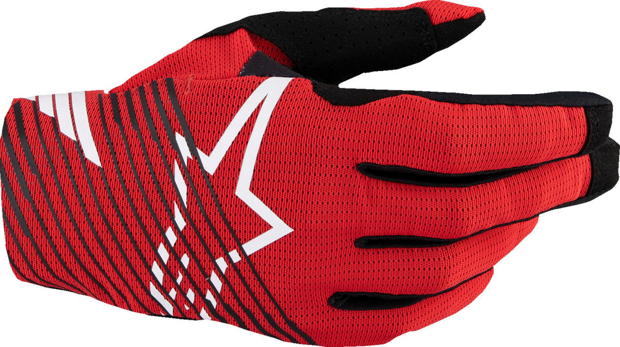 Radar Pro MX Gloves - Bright Red - Small