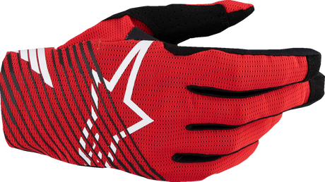 Radar Pro MX Gloves - Bright Red - Medium