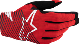 Radar Pro MX Gloves - Bright Red - Large