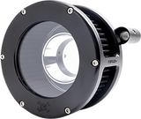 BA Air Cleaner Kit - Black/Clear with Black Filter - Twin Cam 1999 - 2017