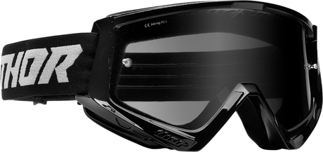 Combat Sand Goggle - Racer - Black/Gray - Smoke Lens