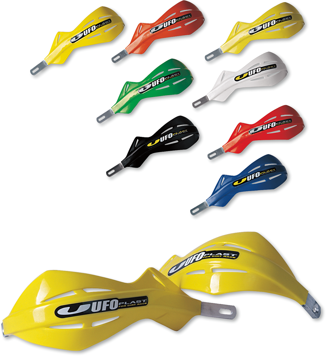 Handguards w/ Aluminum - White