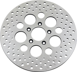 Drilled Brake Rotor - Front - 11.5\" - Harley-Davidson 2000 - 2014