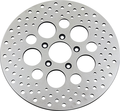 Drilled Brake Rotor - Front - 11.5\" - Harley-Davidson 2000 - 2014