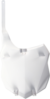 Front Number Plate - White 2013 - 2016