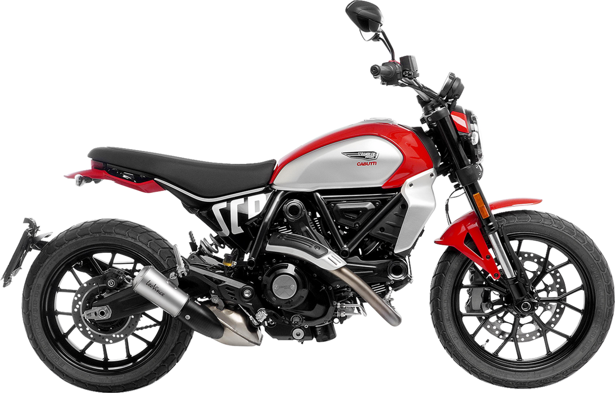 LV-10 Slip-On Muffler - Matte - Stainless Steel 2023 - 2023