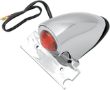 Taillight - License Plate Mount - Chrome