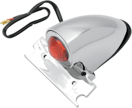 Taillight - License Plate Mount - Chrome