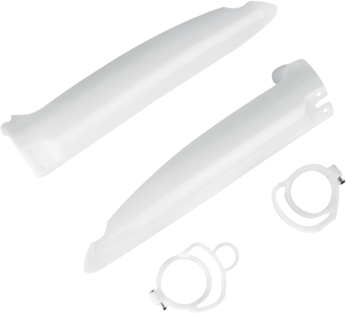 Fork Tube Protectors - White - KX - \'94-\'95 1994 - 1995