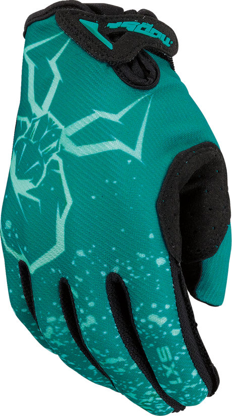 Youth SX1™ Gloves - Teal - Small
