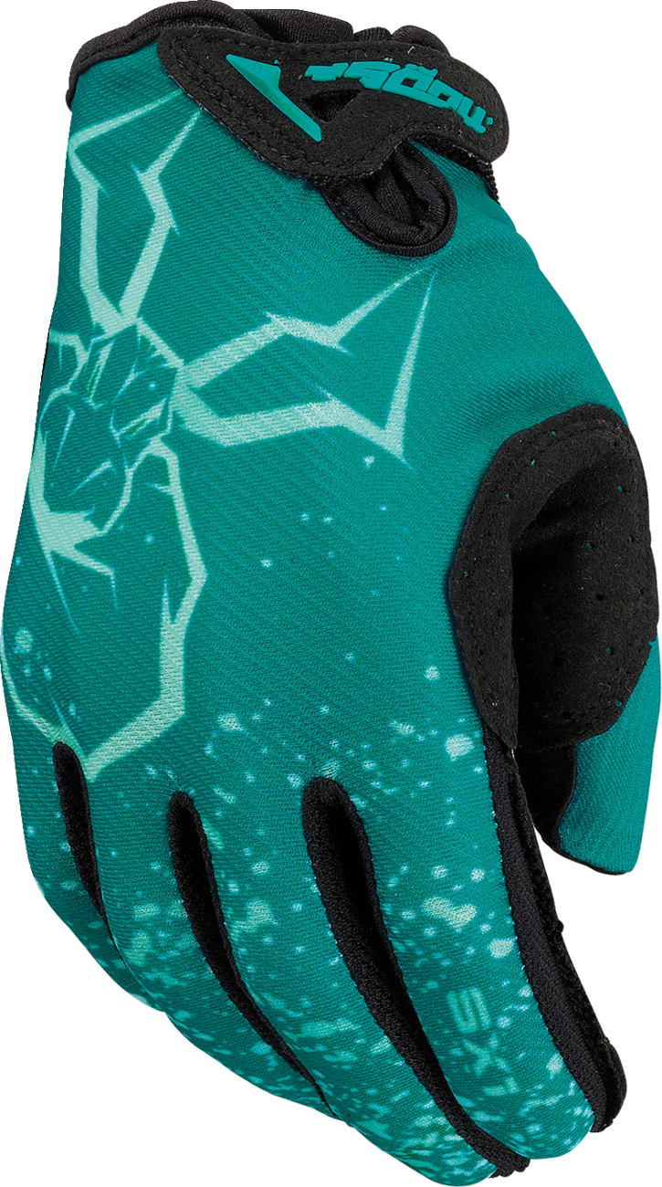 Youth SX1™ Gloves - Teal - Large