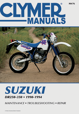 Manual - Suzuki DR 250/350 1990 - 1994