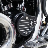 Cam Cover - Gen 2 - Finned - Twice Cut - Black - M8 2024 - 2024