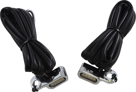 Marker Lights - White/Amber - Chrome 2002 - 2017