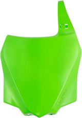 Front Number Plate - Green 2014 - 2023