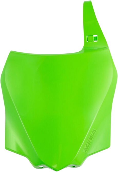 Front Number Plate - Green 2014 - 2023