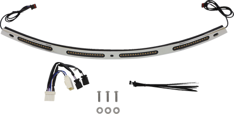 Windshield Trim - Sequential Turn Signals - Chrome 1996 - 2005