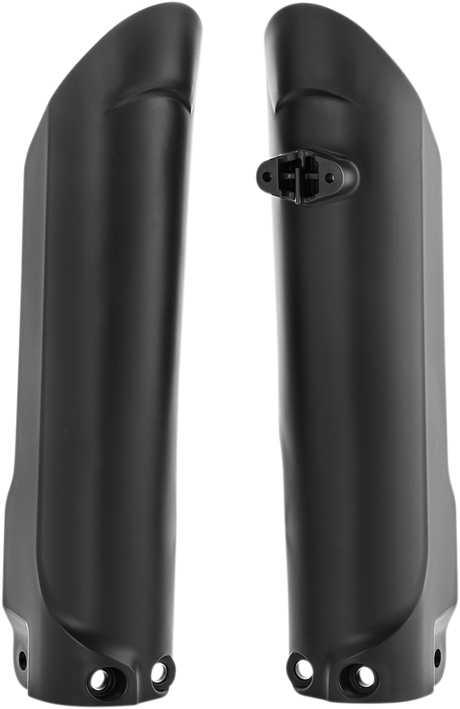 Lower Fork Covers for Inverted Forks - Black 2018 - 2023