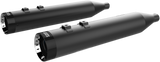 Mufflers - Black with Turbine Tip 1996 - 2016