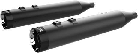 Mufflers - Black with Turbine Tip 1996 - 2016