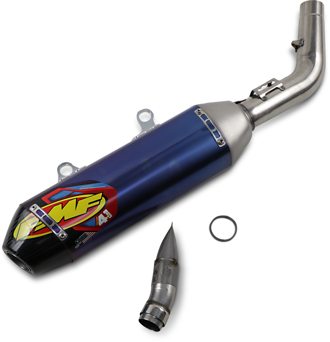 Factory 4.1 RCT Muffler - Anodized Titanium 2019 - 2023