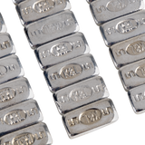 Wheel Weights - Rectangle - Adhesive Stick-On - Chrome - 36 Pack