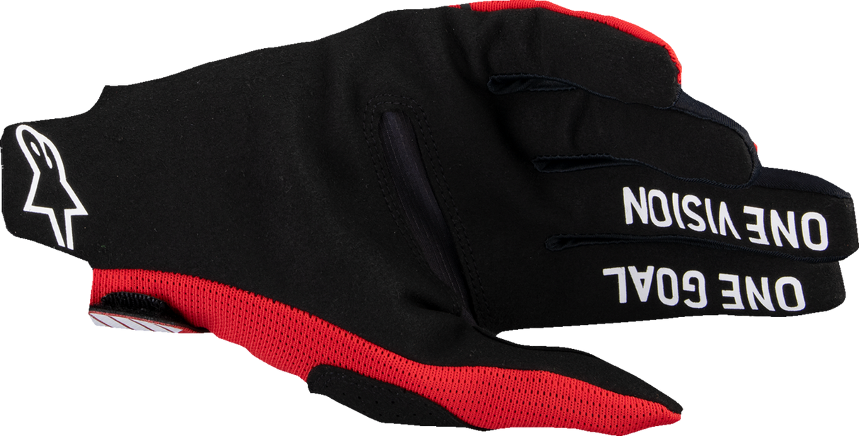 Radar Pro MX Gloves - Bright Red - 2XL