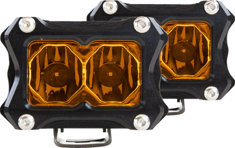 Flood Light - 2\" - Amber