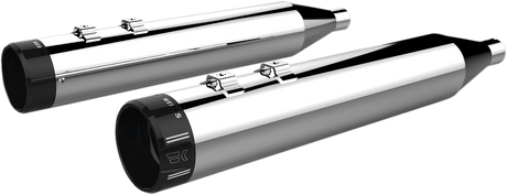 Mufflers - Chrome with Klassic Tip 1996 - 2016