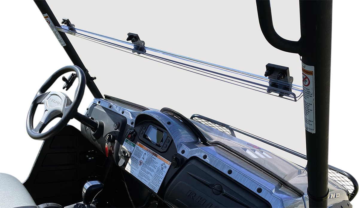 Full Folding Windshield - Deluxe - Rhino 2004 - 2011