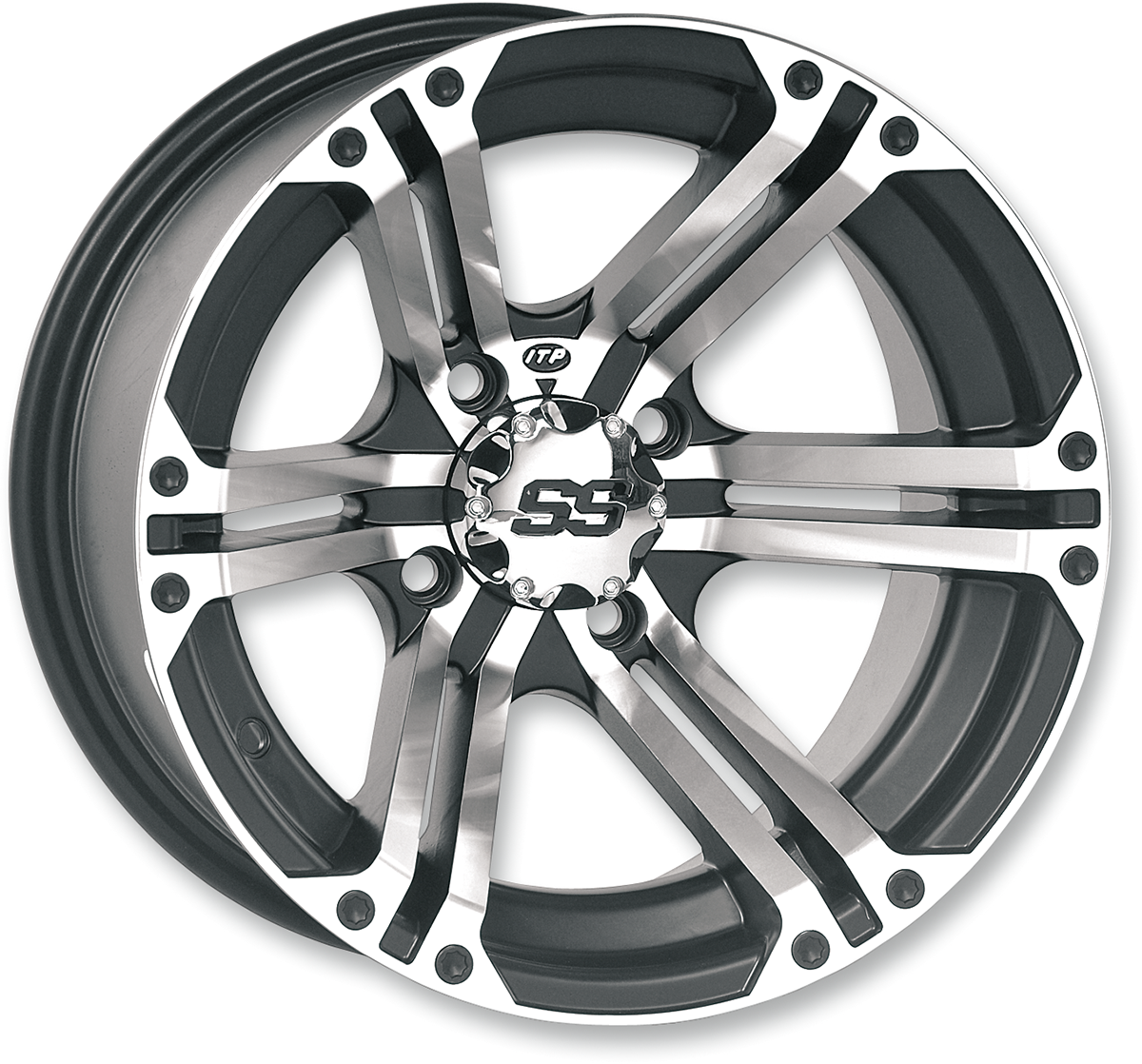Wheel - SS212 Alloy - Front/Rear - Machined - 12x7 - 4/137 - 5+2 1992 - 2023