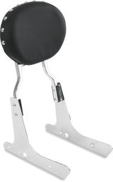 Studded Oval Sissy Bar Pad - Black