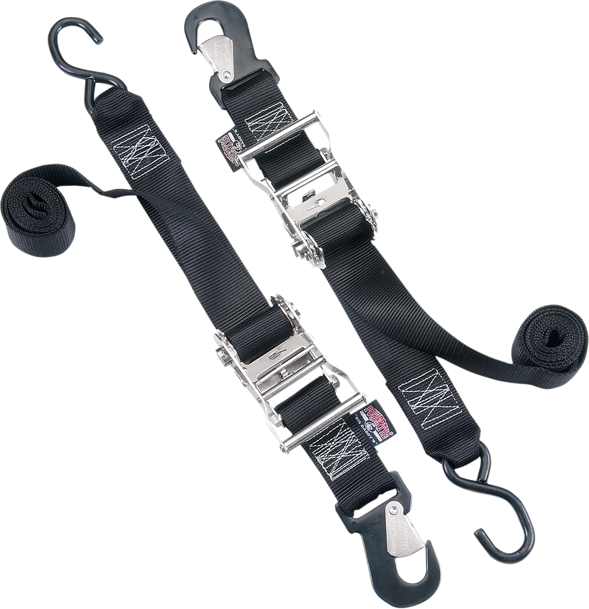 Big Daddy Tie-Down - 2\" - Snap-hook/S-hook End Combination - Black